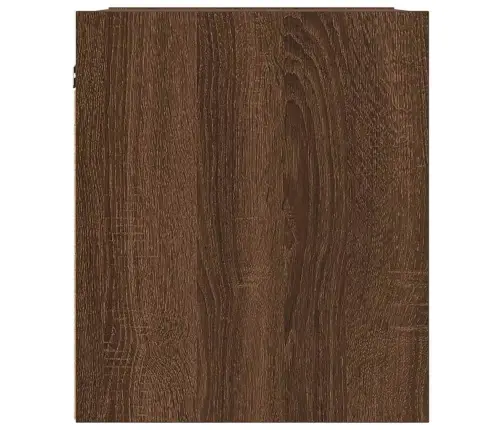 Sienas Naktsskapītis, Ozolkoka Krāsa, 38X34X40 Cm Vidaxl