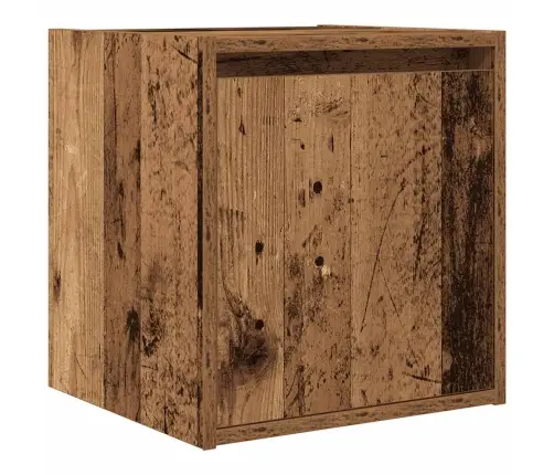 Sienas Naktsskapīši, Veca Koka, 38X34X40 Cm Vidaxl