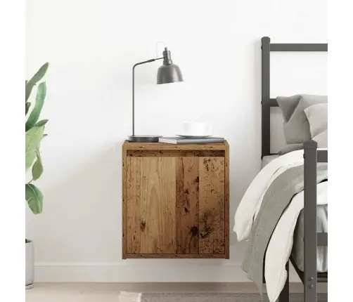 Sienas Naktsskapīši, Veca Koka, 38X34X40 Cm Vidaxl