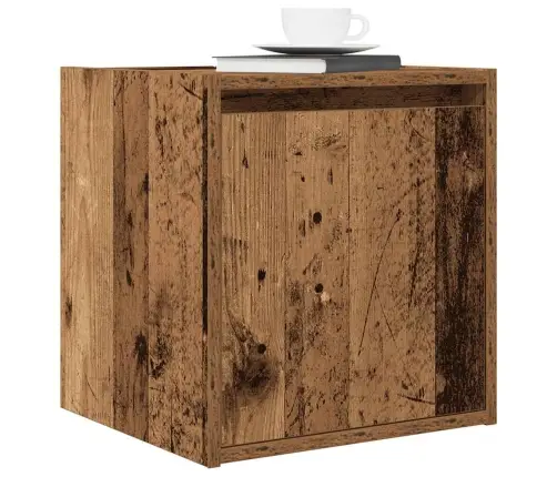 Sienas Naktsskapīši, Veca Koka, 38X34X40 Cm Vidaxl