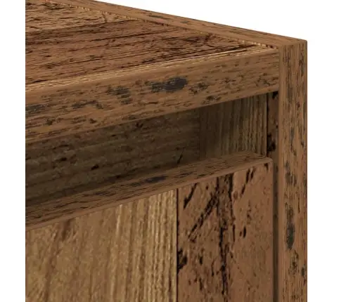 Sienas Naktsskapīši, Veca Koka, 38X34X40 Cm Vidaxl