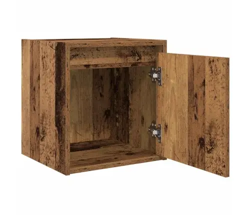 Sieninės Naktinės Spintelės, 2Vnt., Medienos, 38X34X40 Cm