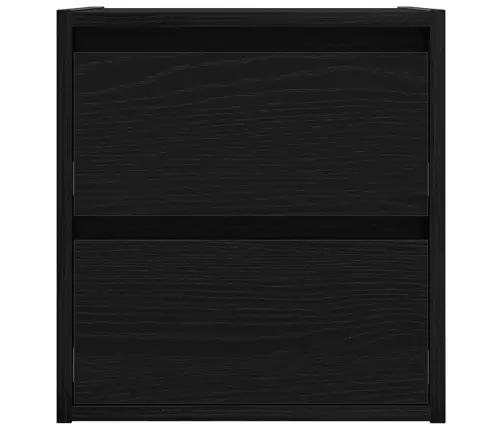 Seinale Kinnitatav Öökapp, Must Tamm, 38X34X40 Cm