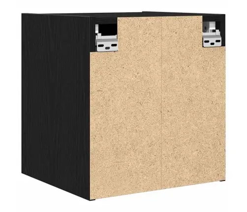 Seinale Kinnitatav Öökapp, Must Tamm, 38X34X40 Cm