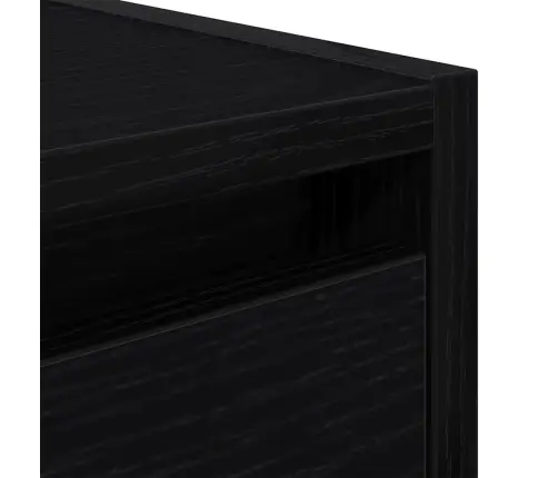 Seinale Kinnitatav Öökapp, Must Tamm, 38X34X40 Cm