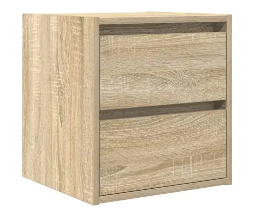 Seinale Kinnitatav Öökapp, Sonoma Tamm, 38X34X40 Cm