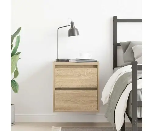 Seinale Kinnitatav Öökapp, Sonoma Tamm, 38X34X40 Cm