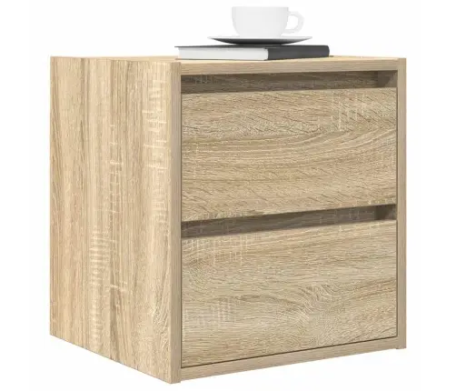 Seinale Kinnitatav Öökapp, Sonoma Tamm, 38X34X40 Cm