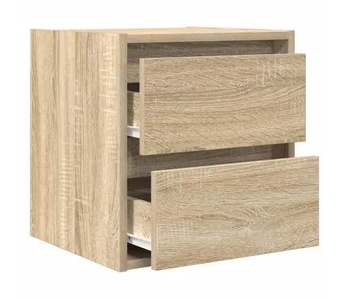 Seinale Kinnitatav Öökapp, Sonoma Tamm, 38X34X40 Cm