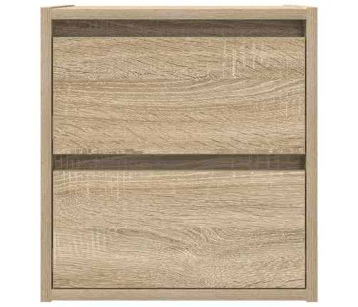 Seinale Kinnitatav Öökapp, Sonoma Tamm, 38X34X40 Cm