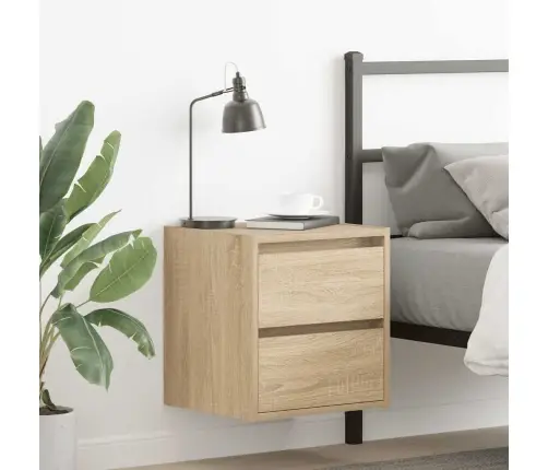 Seinale Kinnitatav Öökapp, Sonoma Tamm, 38X34X40 Cm