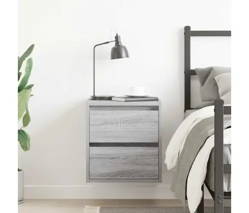 Seinale Kinnitatav Öökapp, Hall Sonoma Tamm, 38X34X40 Cm