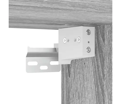 Sieninės Naktinės Spintelės, 2Vnt., Pilkos Ąžuolo, 38X34X40 Cm