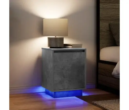 Öökapp Led-Tuledega, Betoonhall, 38X34X50 Cm