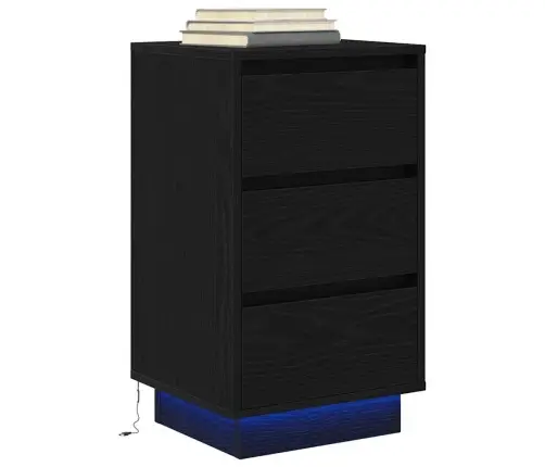 Öökapp Led-Tuledega, Must, 38X34X65 Cm