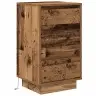 Spintelė Prie Lovos Su Led Lemputėmis Old Wood 38X34X65 Cm