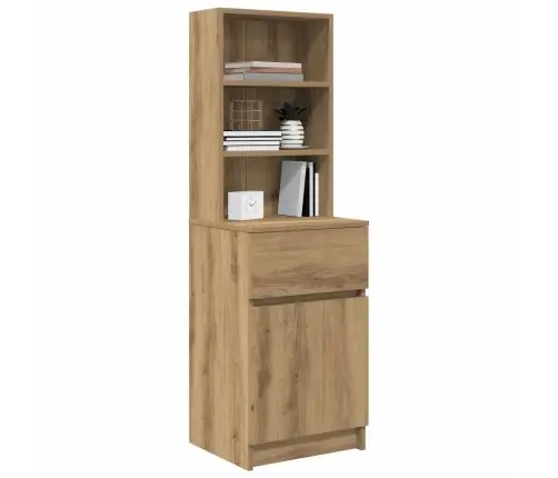 Naktsskapītis, Koka Krāsa, 39X35X125 Cm, Inženierijas Koks Vidaxl Naktsskapītis, Koka Krāsa, 39X35X125 Cm, Inženierijas Koks Vidaxl