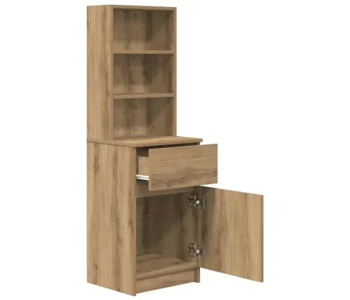 Naktsskapītis, Koka Krāsa, 39X35X125 Cm, Inženierijas Koks Vidaxl Naktsskapītis, Koka Krāsa, 39X35X125 Cm, Inženierijas Koks Vidaxl