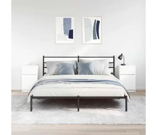 Naktsskapīši, 2 Gab., Balti, 39X35X65 Cm, Inženierijas Koks Vidaxl