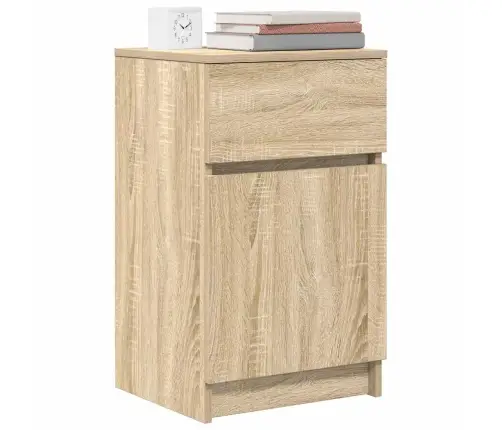 Öökapp, Sonoma Tamm, 39X35X65 cm Tehispuit