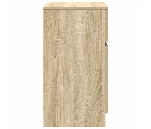 Naktsskapīši, 2 Gb., 39X35X65 Cm, Inženierijas Koks, Koka Krāsa Vidaxl