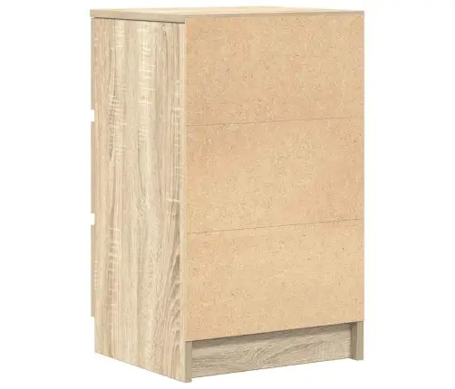 Öökapid 3 Sahtliga 2 Tk, Sonoma Tamm, 39X35X65 Cm Öökapid 3 Sahtliga 2 Tk, Sonoma Tamm, 39X35X65 Cm