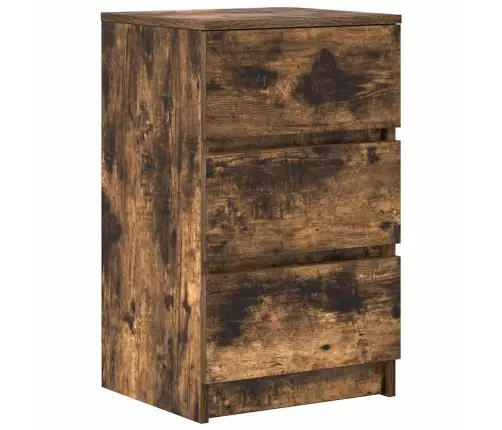 Spintelės Prie Lovos Su 3 Stalčiais 2 Vnt, 39X35X65 Cm