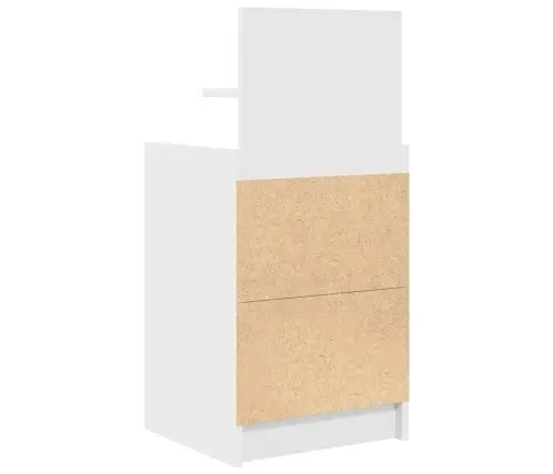 Naktsskapītis Ar 2 Atvilktnēm, Balts, 38X34X80 Cm Vidaxl Naktsskapītis Ar 2 Atvilktnēm, Balts, 38X34X80 Cm Vidaxl