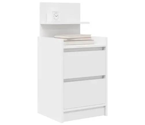 Öökapid, 2 Sahtliga 2 Tk, Valge 38X34X80 Cm