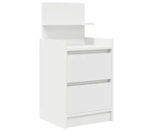 Öökapid, 2 Sahtliga 2 Tk, Valge 38X34X80 Cm