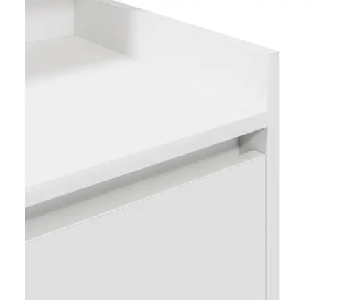 Öökapid, 2 Sahtliga 2 Tk, Valge 38X34X80 Cm