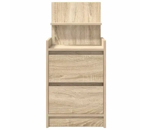 Naktinė Spintelė Su 2 Stalčiais 2 Vnt, 38X34X80 Cm