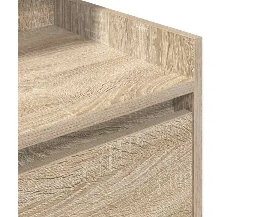 Naktinė Spintelė Su 2 Stalčiais 2 Vnt, 38X34X80 Cm