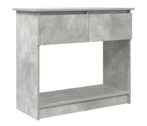 Konsoles Galds Ar Atvilktnēm, Betons Pelēks, 85,5X38,5X74,5 Cm Vidaxl