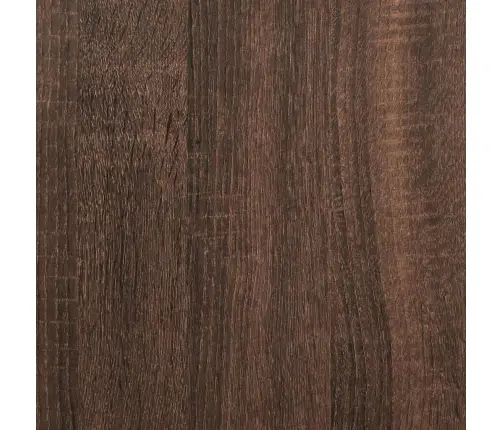 Konsoles Galds Ar Atvilktnēm, Brūns Ozols, 85,5X38,5X74,5 Cm Vidaxl