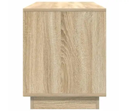 Tv Skapītis Ar Led Lampiņām, Ozolkoka, 100X41X50 Cm Vidaxl