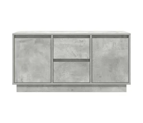 Tv Spintelė Su Led Lemputėmis, Betono Pilka, 100X41X50 Cm