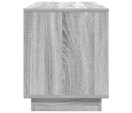Tv Skapītis Ar Led Lampiņām, Pelēka Ozolkoka Krāsa 100X41X50 Cm Vidaxl