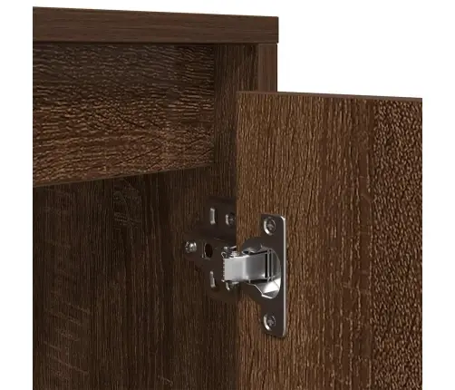 Tv Galdiņš Ar Led Lampiņām, Ozolkoka Krāsa, 100X41X50 Cm Vidaxl