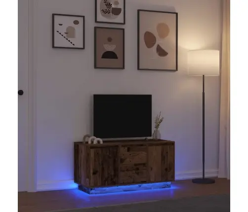 Televizoriaus Spintelė Su Led, Medienos, 100X41X50 Cm