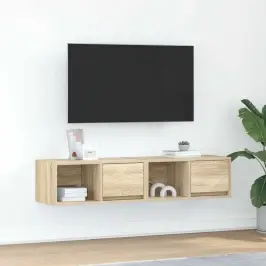 Tv Skapīši, 2 Gab., 60X31X25,5 Cm, Inženierijas Koks Vidaxl