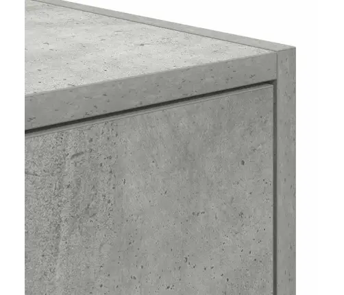 Tv Skapītis, Betonpelēks, 60X31X25,5 Cm, Inženierijas Koks Vidaxl