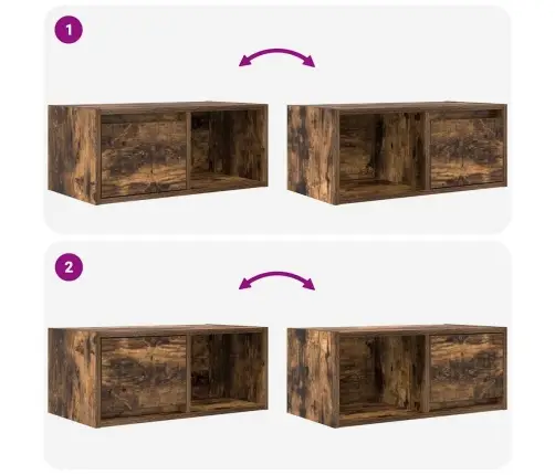 Tv Skapītis, Ozolkoka Krāsa, 60X31X25,5 Cm, Inženierijas Koks Vidaxl Tv Skapītis, Ozolkoka Krāsa, 60X31X25,5 Cm, Inženierijas Koks Vidaxl