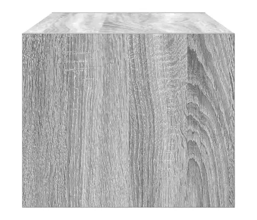 Tv Skapītis, Pelēka Ozolkoka, 60X31X25,5 Cm, Inženierijas Koks Vidaxl