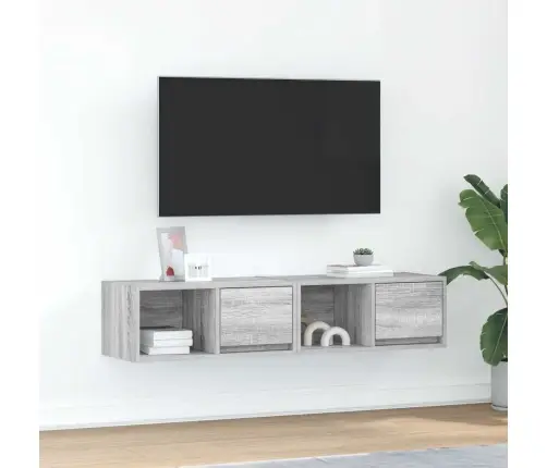 Tv Skapīši, 2 Gab., 60X31X25,5 Cm, Inženierijas Koks Vidaxl