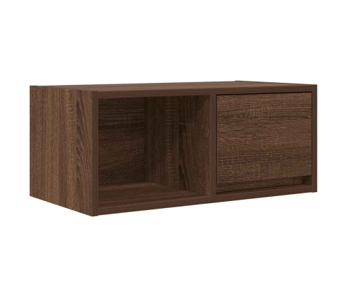 Tv Skapīši, 2 Gab., Brūna Ozola, 60X31X25,5Cm Inženierijas Koks Vidaxl