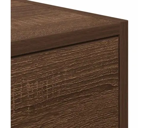 Telerikapid 2 Tk, Pruun Tamm, 60X31X25,5 cm Tehispuit