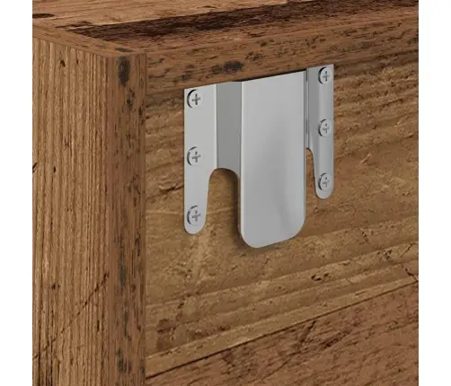 Tv Skapīši, 2 Gab., Veca Koka, 60X31X25,5 Cm, Inženierijas Koks Vidaxl