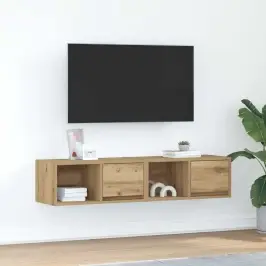 Tv Skapīši, 2 Gab., 60X31X25,5 Cm Inženierijas Koks Vidaxl