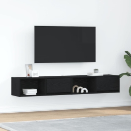 Tv Skapīši, 2 Gab., 80X31X25,5 Cm, Inženierijas Koks Vidaxl